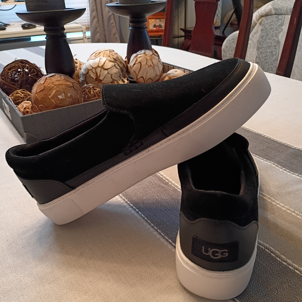 New! UGG Black Slip-On Sneakers. Women's 11